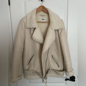 White coat from Zara